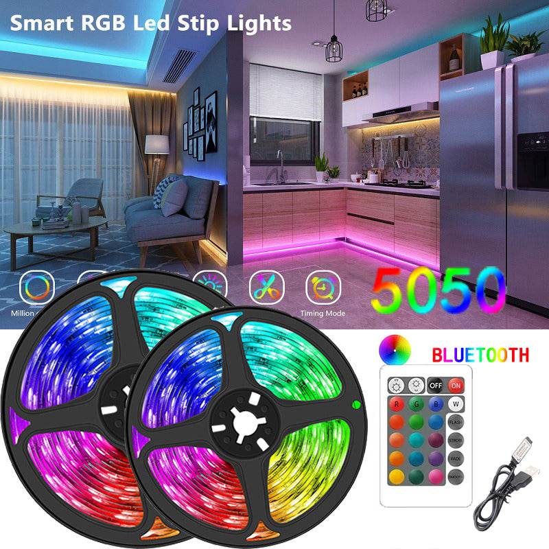 Smart RGB LED Strip- App & Voice Control! - Raffa Store