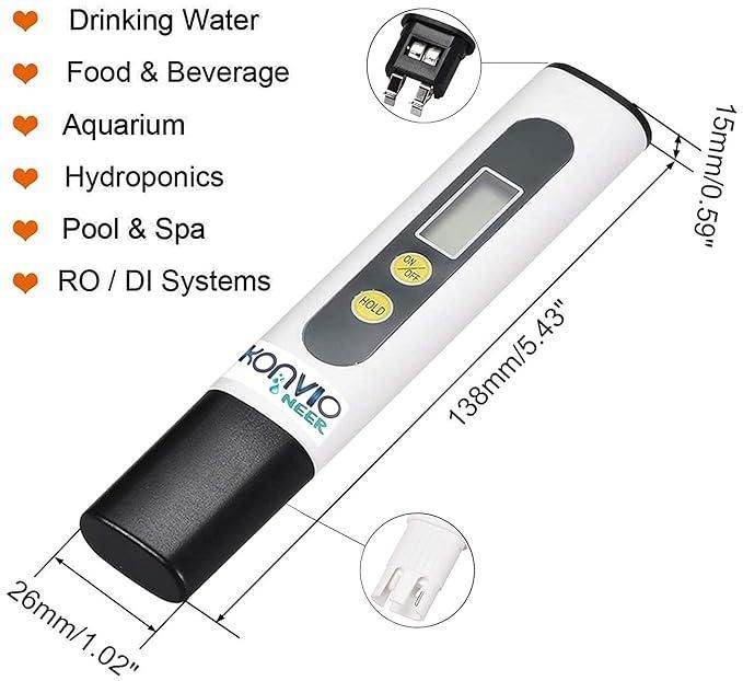 Water TDS Meter Tester - Raffa Store