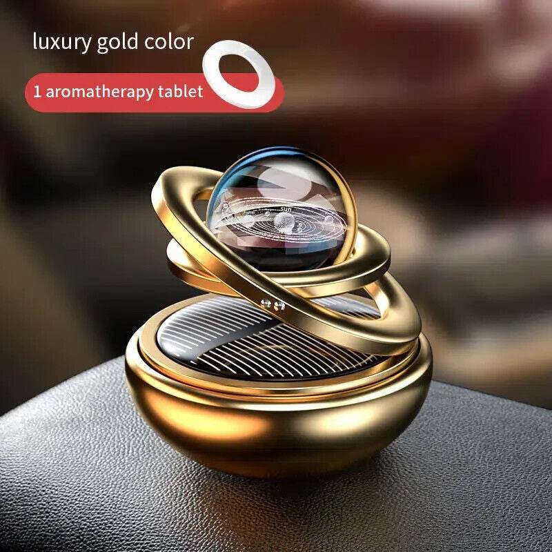 Crystal Star Solar Rotating Car Air Freshener - Raffa Store