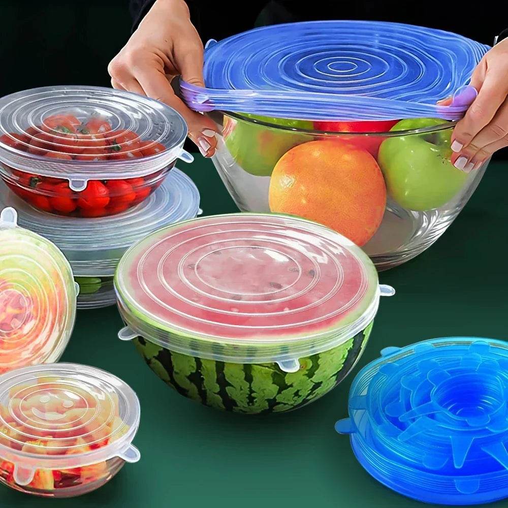 Reusable Silicone Stretch Lids - Raffa Store