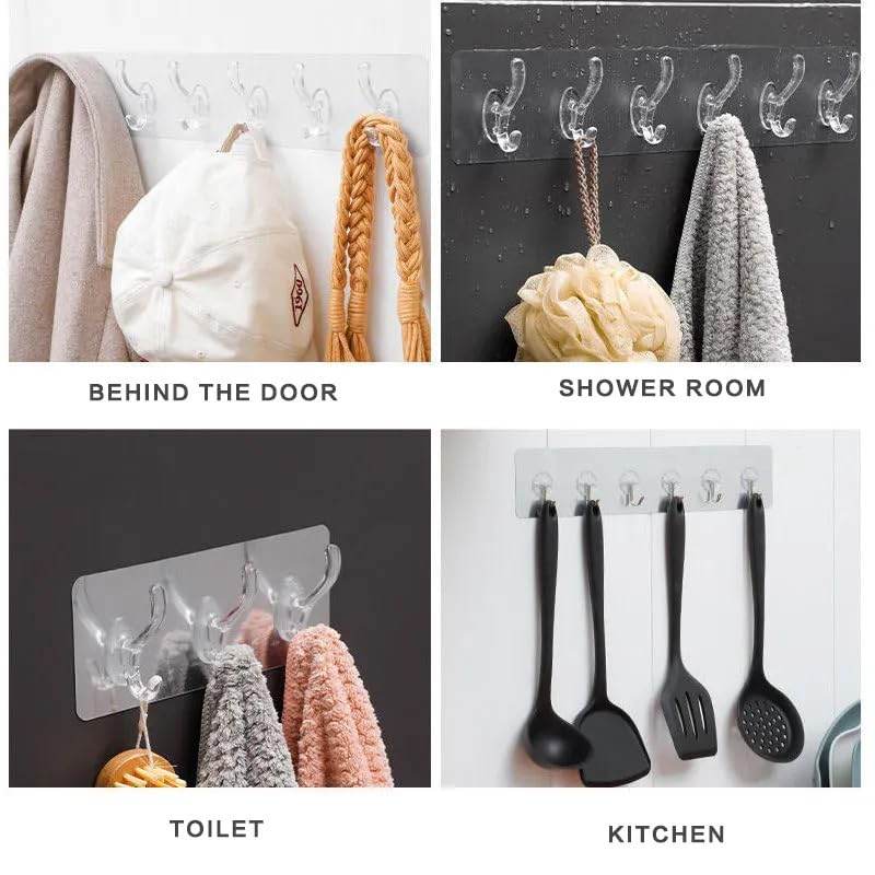 6 Hook Wall Hanger- Heavy Duty - Raffa Store