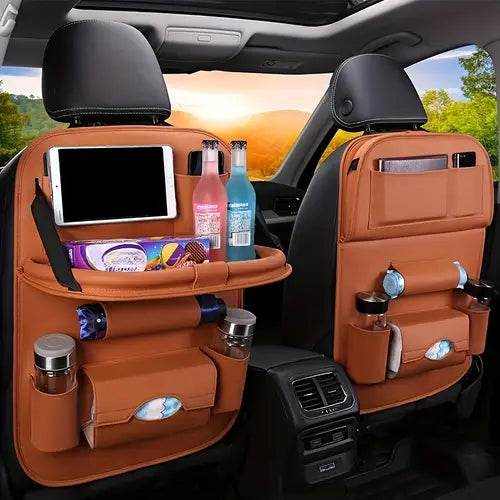 PU Leather Car Backseat Organizer - Raffa Store