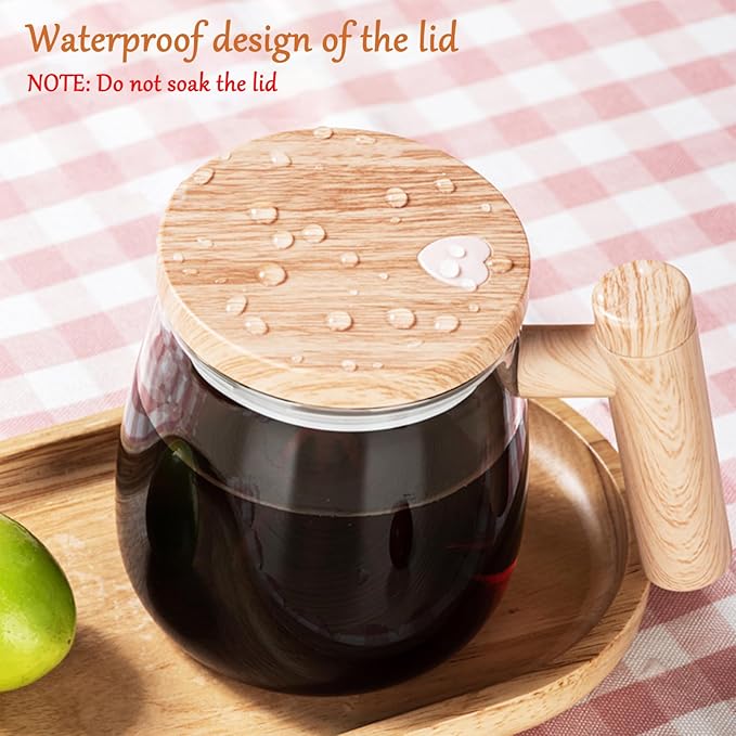 Self Stirring Mug 400ml, Electric Auto Mixing Cup