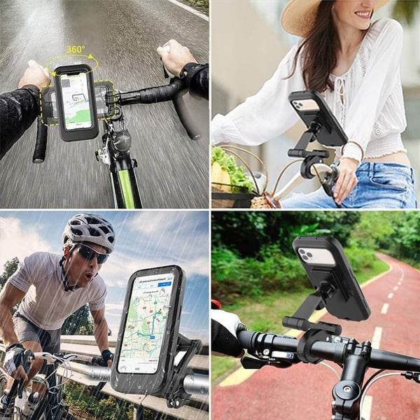 Waterproof Bicycle & Motorcycle Phone Holder - Raffa Store