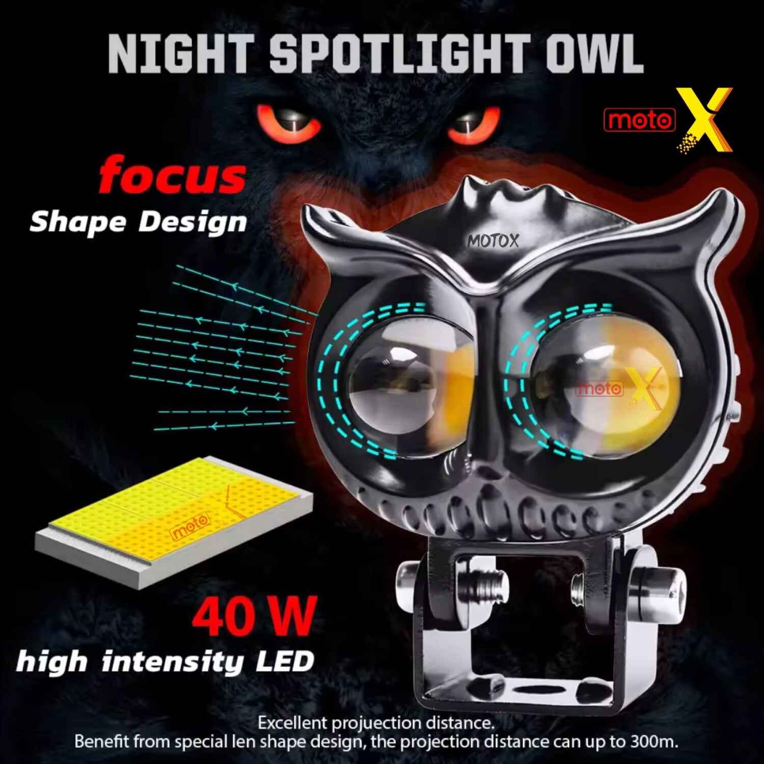 Super Bright OWL LED Fog Light – Buy 1 Get 1 Free