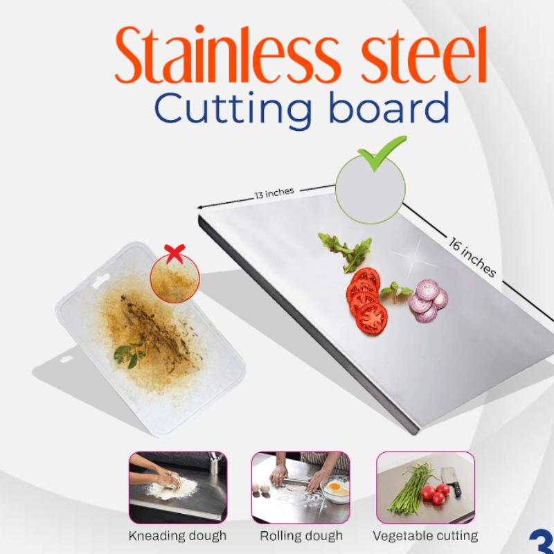 Stainless Steel Cutting Board - Raffa Store
