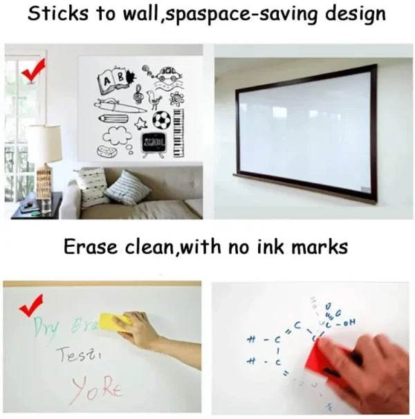 Whiteboard/Chalkboard Sticker Roll +1 Free Marker/5 Chalks - Raffa Store