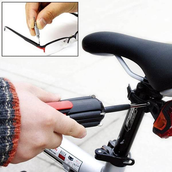 8 Screwdrivers in 1 Tool with Worklight and Flashlight - Raffa Store