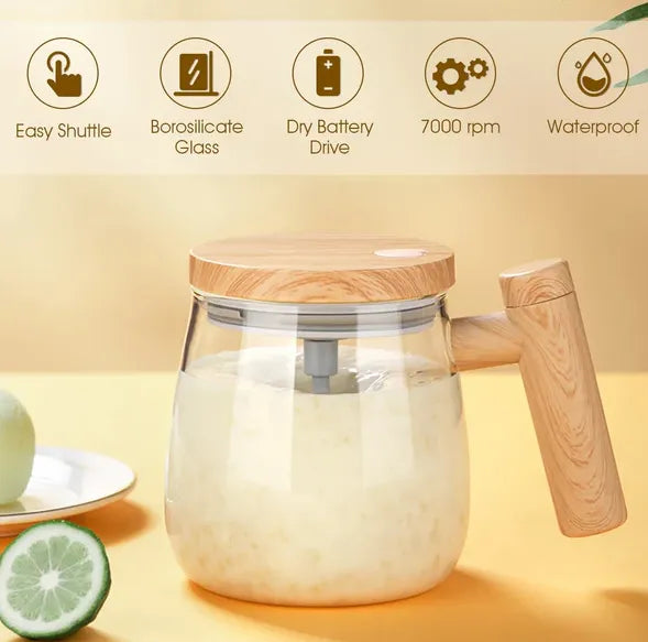 Self Stirring Mug 400ml, Electric Auto Mixing Cup