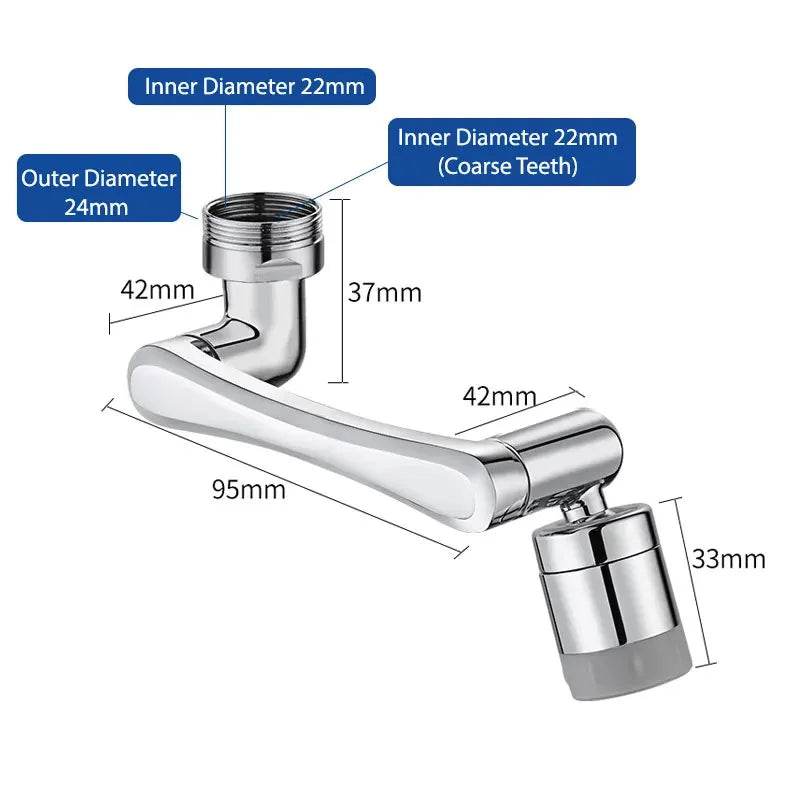1080 Degree Rotating Swivel Faucet - Raffa Store