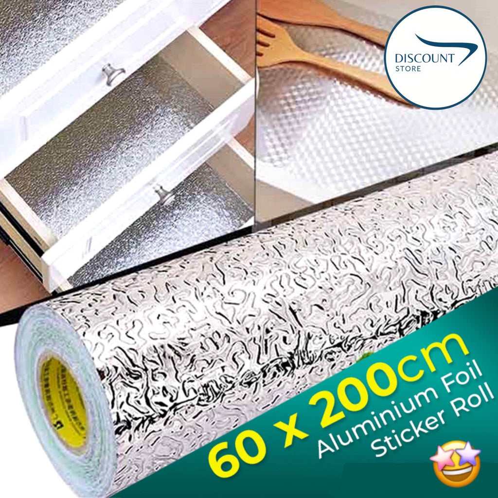 Self Adhesive Kitchen Aluminium Foil Sheet - (IMPORTED) - Raffa Store